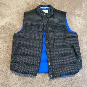 Decibel black and royal blue vest size XXXL